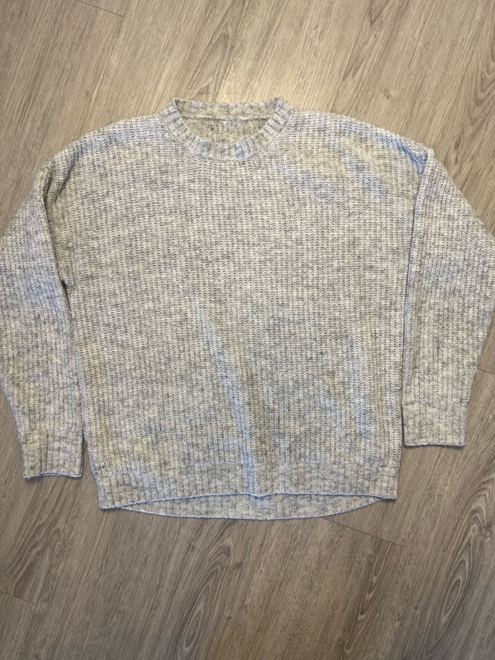 Volcom Men's Crewneck Sweater - Heather Light Gray